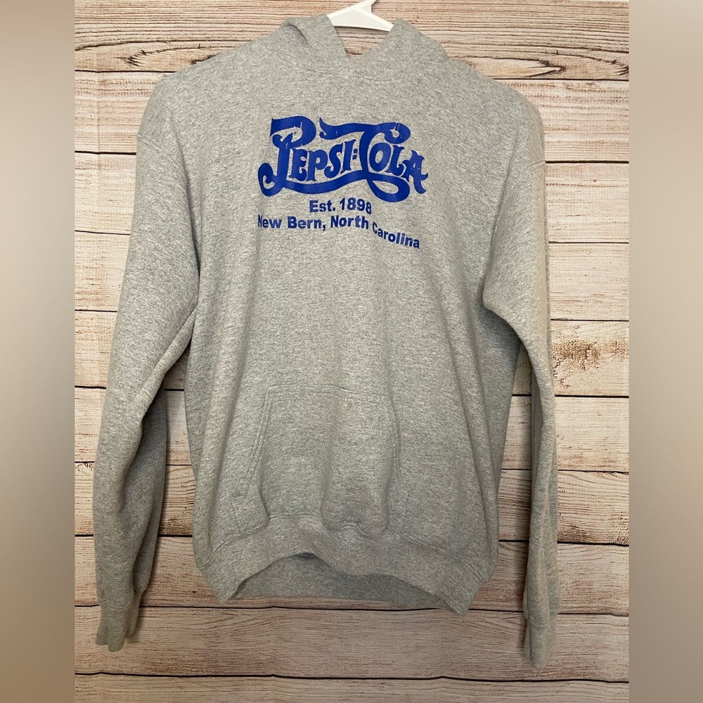 Size youth XL Pepsi hoodie purchased from the birthplace of Pepsi Cola